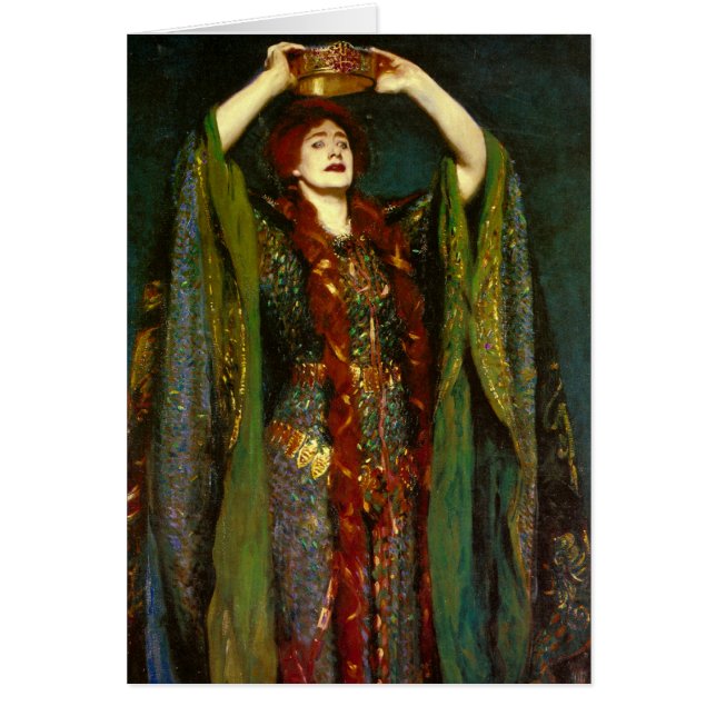 Dame Ellen Terry by John Singer Sargent (Front)