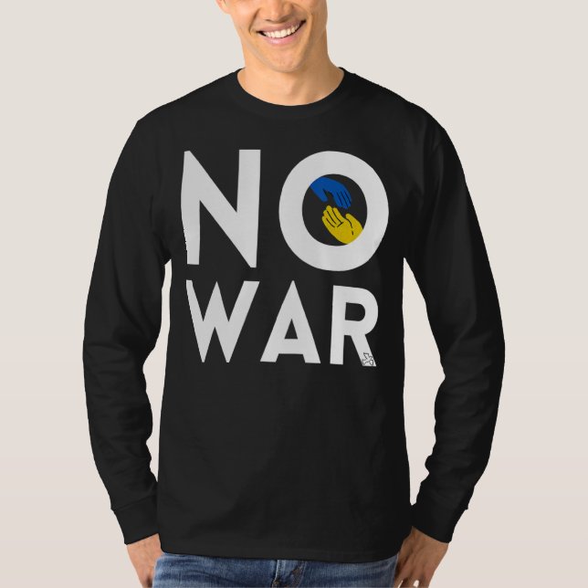 Damen No War Kein Krieg Frieden Friedenstaube Lieb T-Shirt (Front)