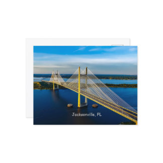 Dames Point Bridge, Jacksonville Postcard