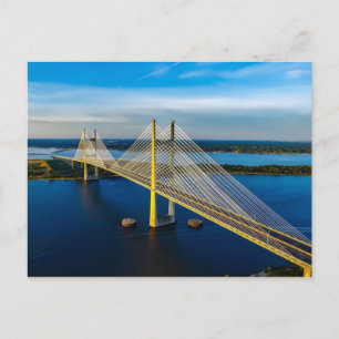 Dames Point Bridge, Jacksonville Postcard