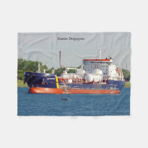 Damia Desgagnes fleece blanket