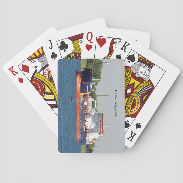 Damia Desgagnes playing cards (Back)