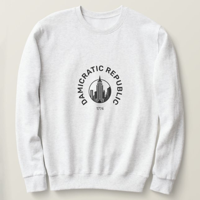Damicratic sweatshirt (Design Front)