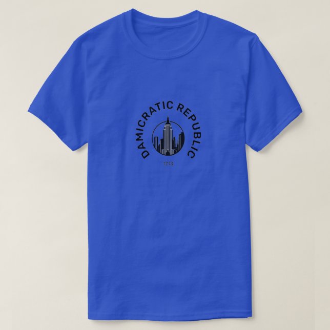 Damicratic t-shirt (Design Front)