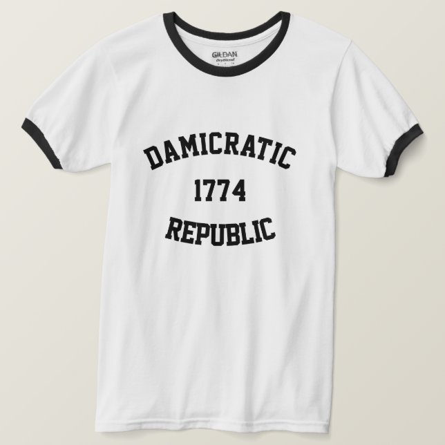 Damicratic tshirt (Design Front)