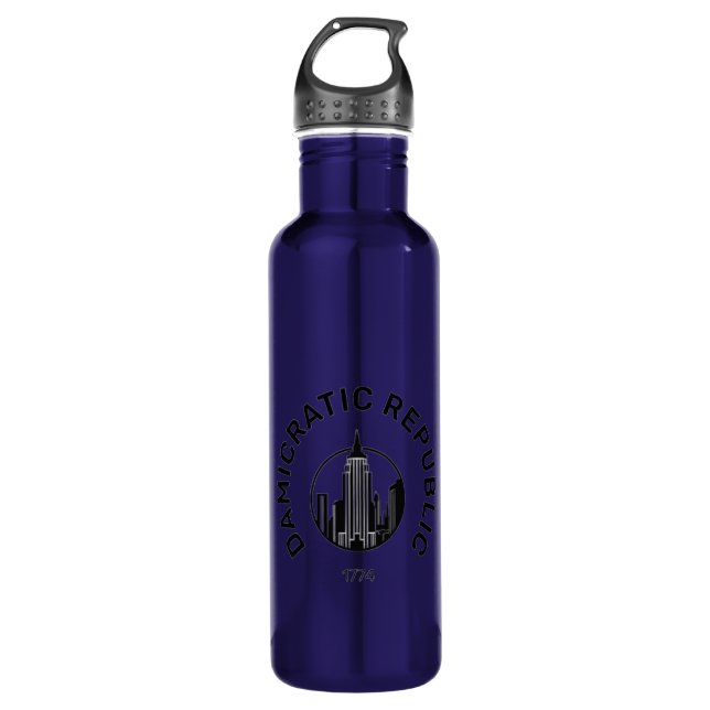 Damicratic Water Bottle (Front)
