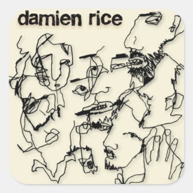 Damien Rice Sticker (Front)