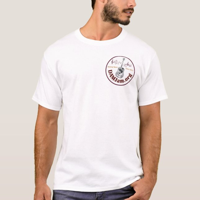 DAMJam Basic t-shirt (v2) (Front)