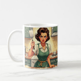 Dammit Mum Kitchen Chaos Cooking Struggle Real Mum Coffee Mug