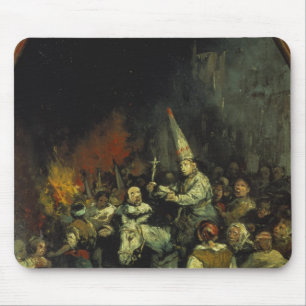 Damned by the Inquisition Mouse Pad