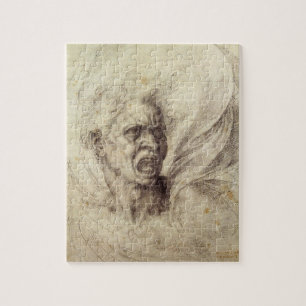 Damned Soul by Michelangelo Jigsaw Puzzle