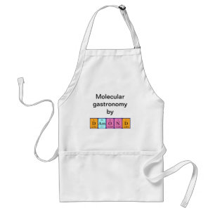 Damond periodic table name apron