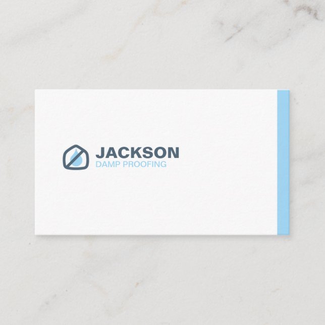 Damp Proofing Business Card (Front)