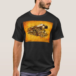 Dampflok locomotive vintage 12 T-Shirt