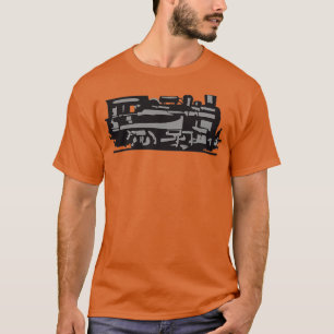 dampflok lok railroad small T-Shirt