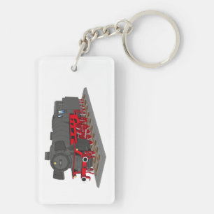 Dampflokomotive Key Ring
