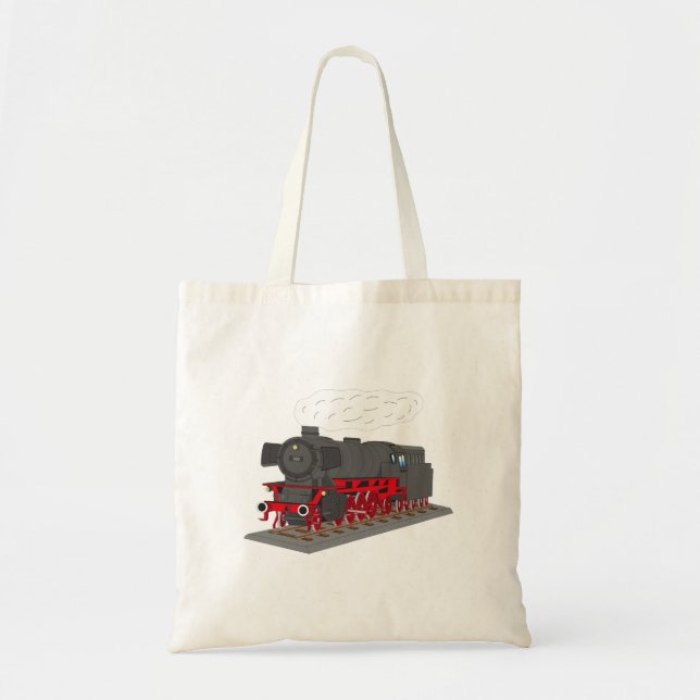 Dampflokomotive Tote Bag (Front)