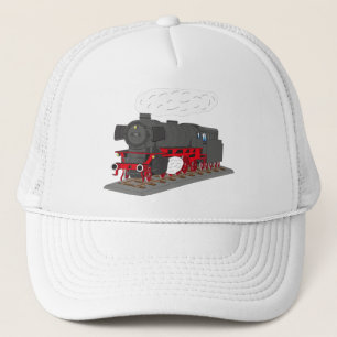 Dampflokomotive Trucker Hat