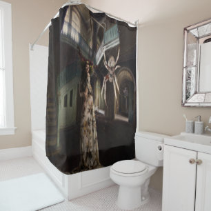 Damsel In Distress Shower Curtain