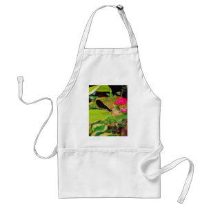 Damselfly and Rose Standard Apron