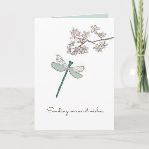 Damselfly Any Occasion Customisable Greeting Card