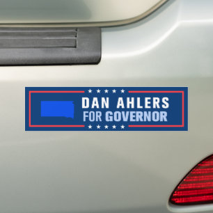 Dan Ahlers for South Dakota Governor Bumper Sticker