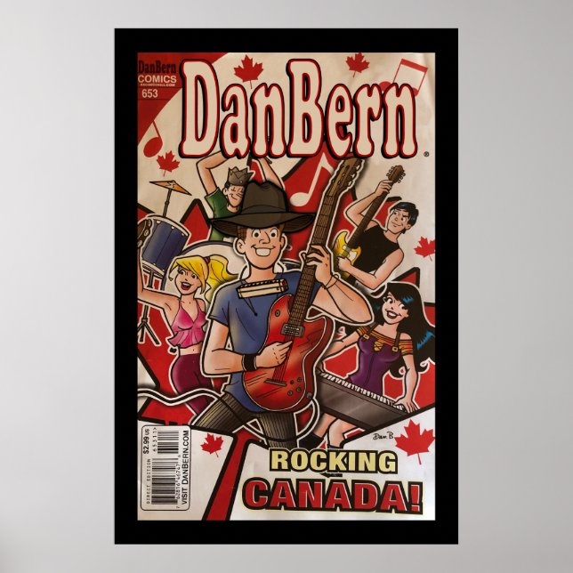 Dan Bern Rockin Canada! Poster (Front)