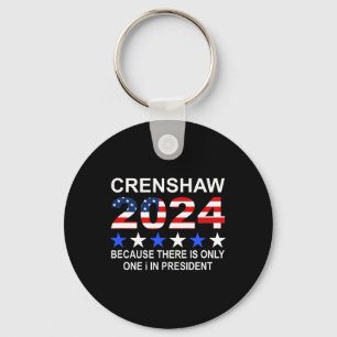 Dan Crenshaw 2024 Presidential Election July 4th R Key Ring