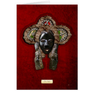 Dan Dean-Gle Mask on Red Velvet