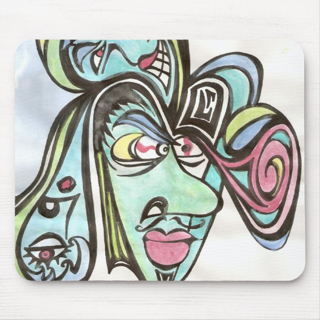 Dan Messina Mousepad_1 Mouse Pad (Front)