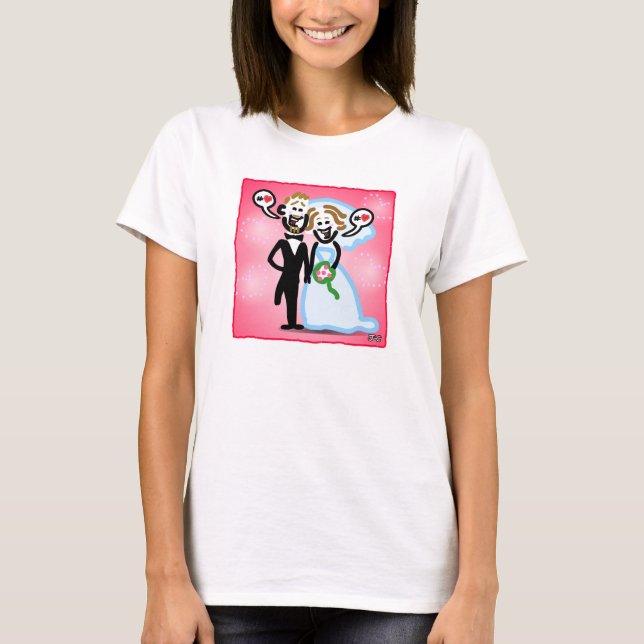 Dan & Sonya Wedding T-Shirt (Front)