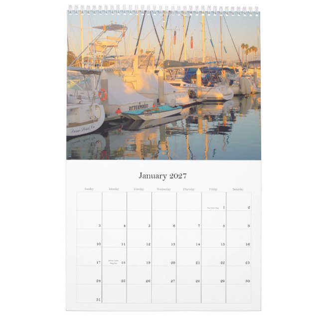 Dana Point 2013 Calendar (Jan 2027)