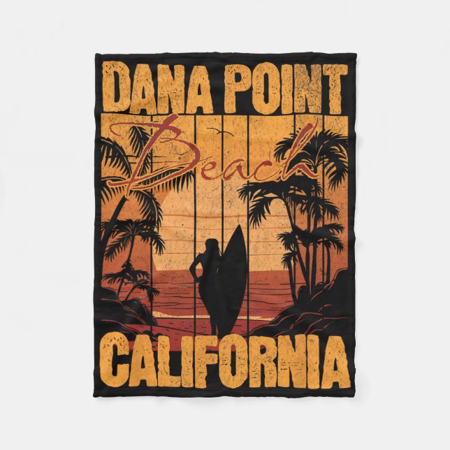 Dana Point _5  Fleece Blanket (Front)