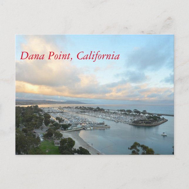 Dana Point California Postcard (Front)