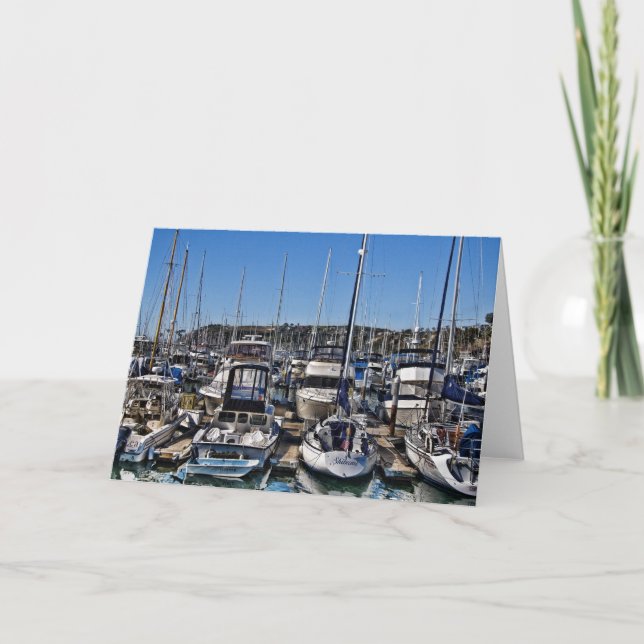 Dana Point Harbour Greeting Card (Front)