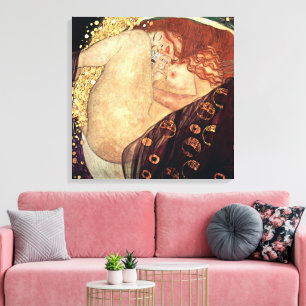 Danae Gustav Klimt Canvas Print
