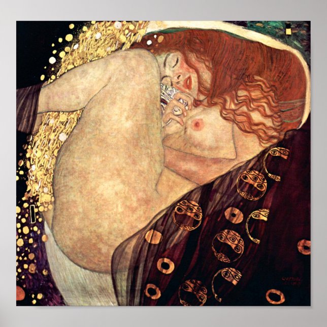 Danae | Gustav Klimt | Poster (Front)