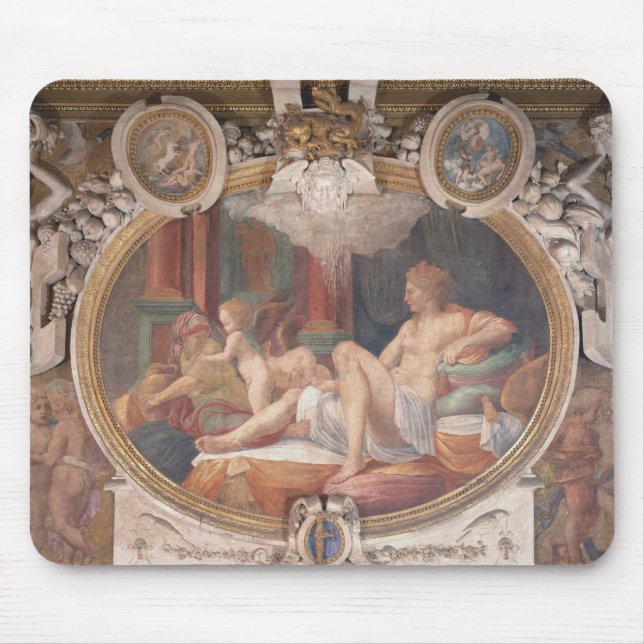 Danae Receiving the Shower of Gold Mouse Pad (Front)