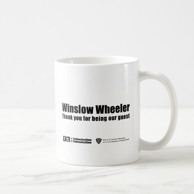 Danahey.com | Winslow Wheeler Coffee Mug (Right)