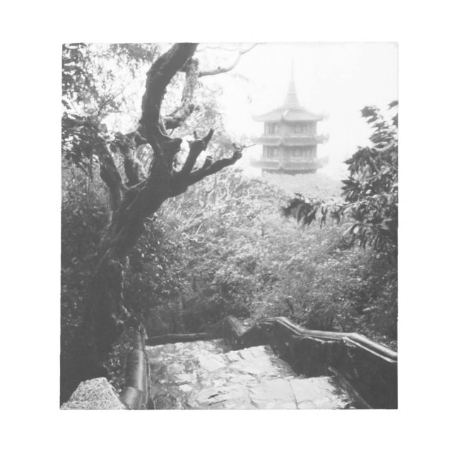 Danang Vietnam, Temple View Marble Mountain Notepad (Front)