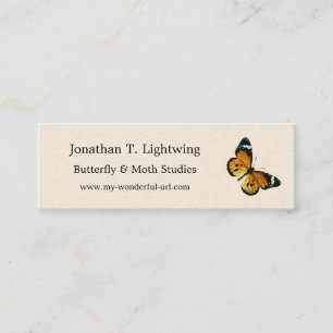 Danaus chrysippus - Plain Tiger, or African Queen Mini Business Card
