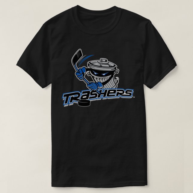Danbury Trashers Ice Hockey Vintage (UHL) Shirt Cl (Design Front)