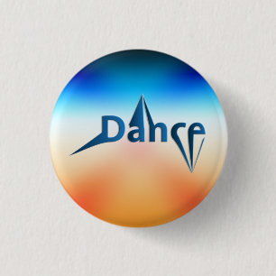 Dance 3 Cm Round Badge