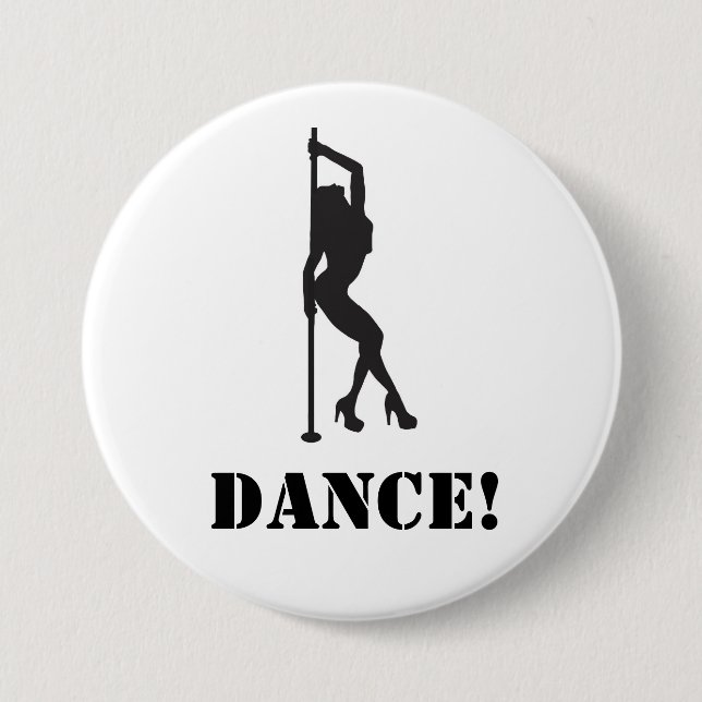 Dance! 7.5 Cm Round Badge (Front)