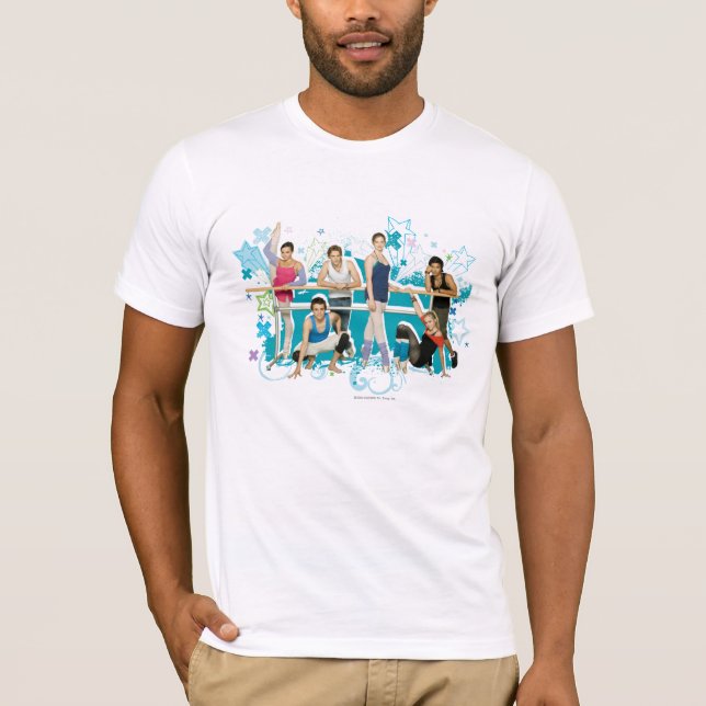 Dance Academy Cast Graphic T-Shirt (Front)
