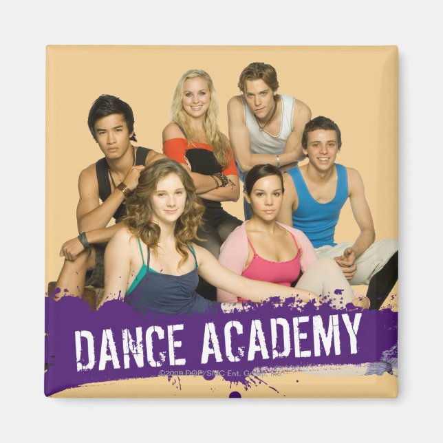 Dance Academy Cast Magnet (Front)