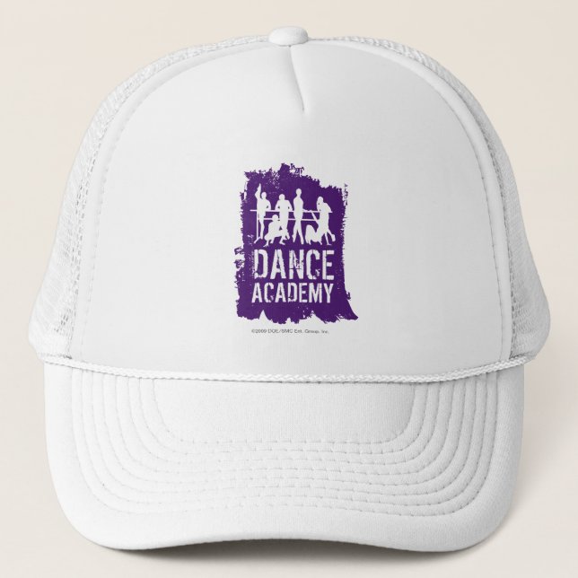 Dance Academy Silhouettes Logo Trucker Hat (Front)