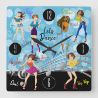 Dance All Night Music Girl Design