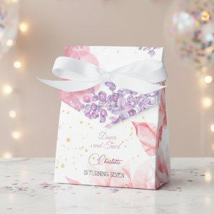 Dance and twirl ballerina birthday favour box