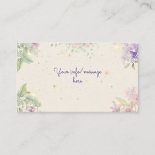 Dance and twirl ballerina watercolor birthday enclosure card